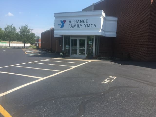 Alliance Family YMCA pickleball courts