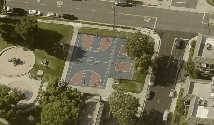 Sierra Vista Park pickleball courts