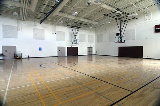 Ross Boddy Community Recreation Center pickleball courts