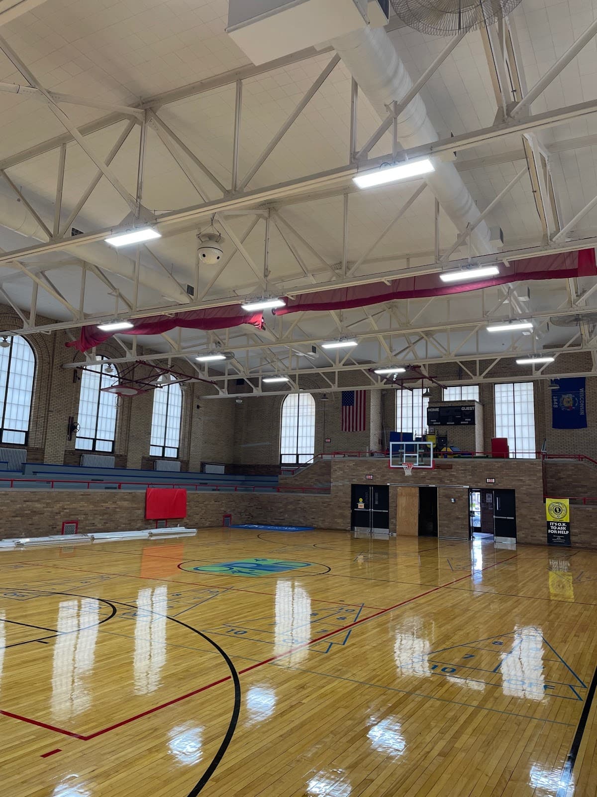 Oshkosh Recreation Dept pickleball courts