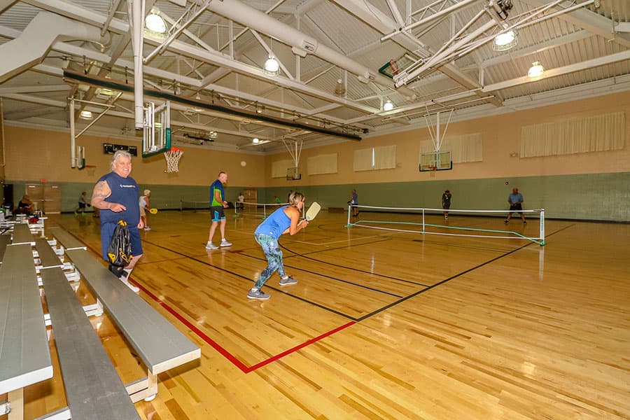 Claire Chapin Epps Family YMCA pickleball courts