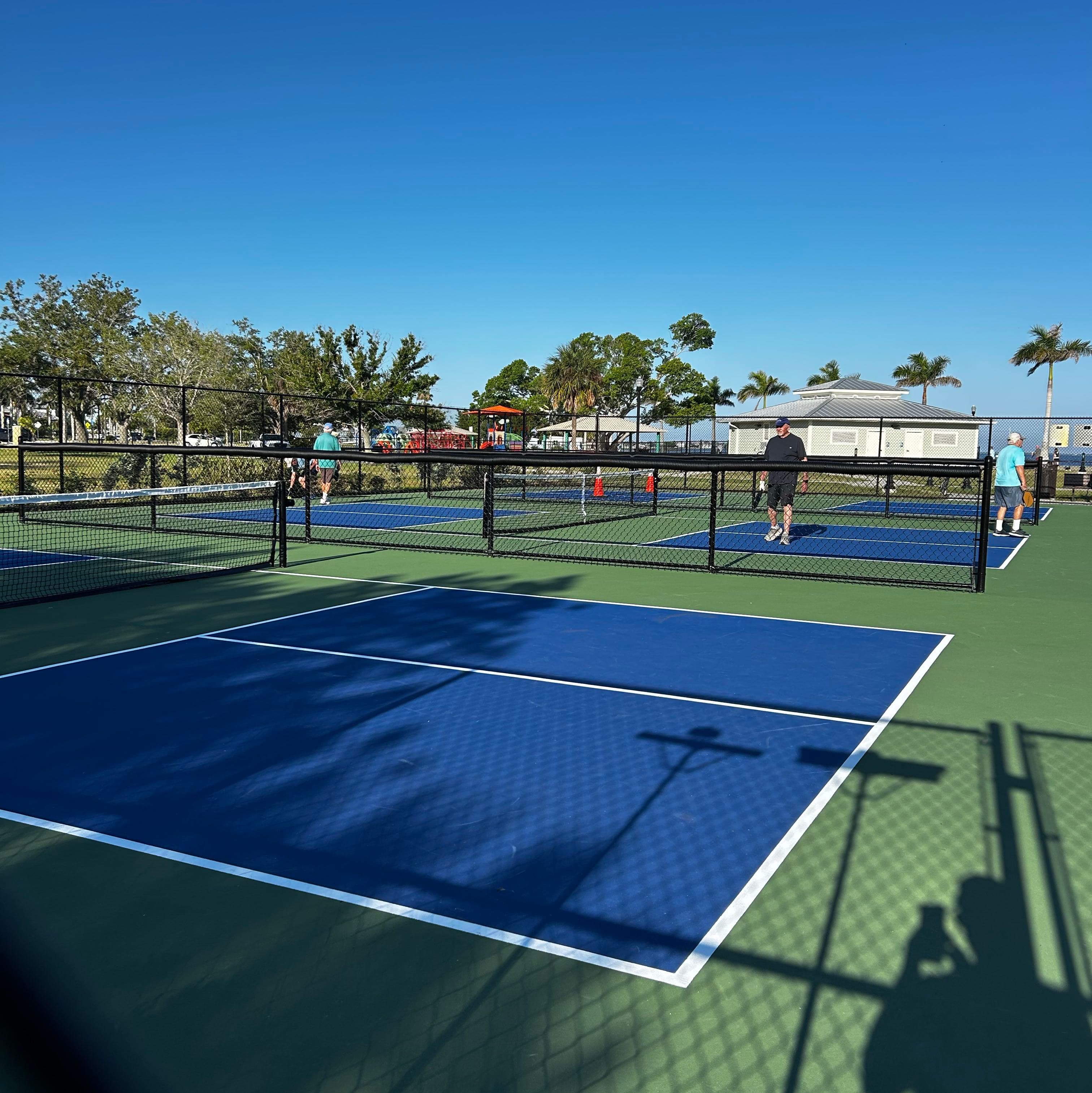 Gilchrist Park pickleball courts