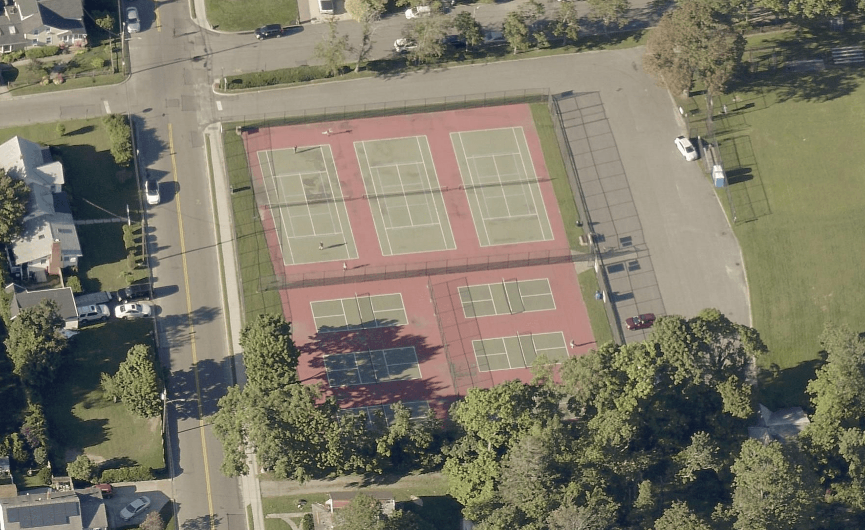 Four Sisters Park pickleball courts