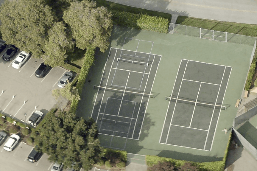 Quail Lodge pickleball courts