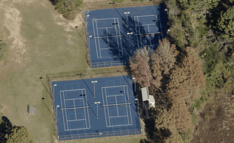 Cain Center YMCA pickleball courts