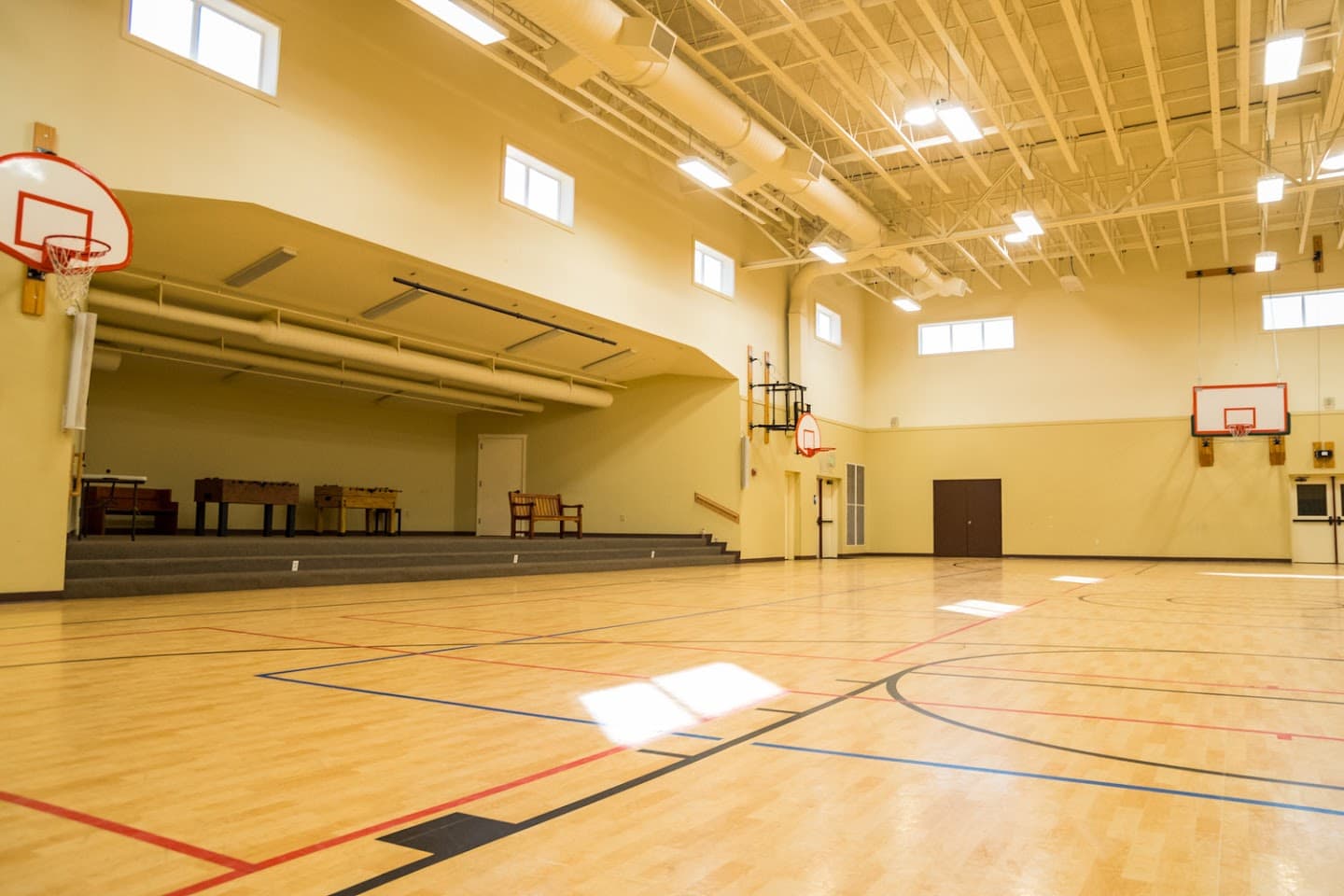 Youth and Family Link pickleball courts