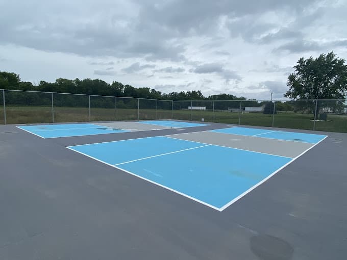 Wapak Athletic Club pickleball courts