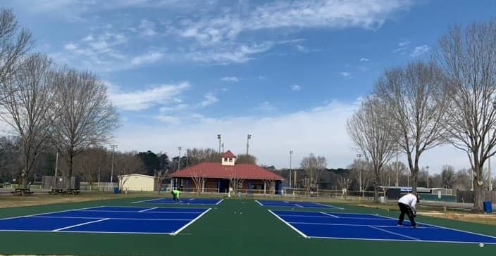 West Feliciana Parish Parks pickleball courts