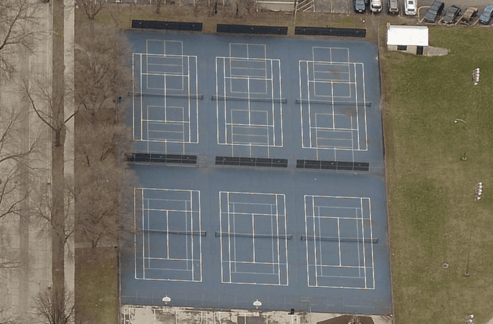 Juneau Park pickleball courts