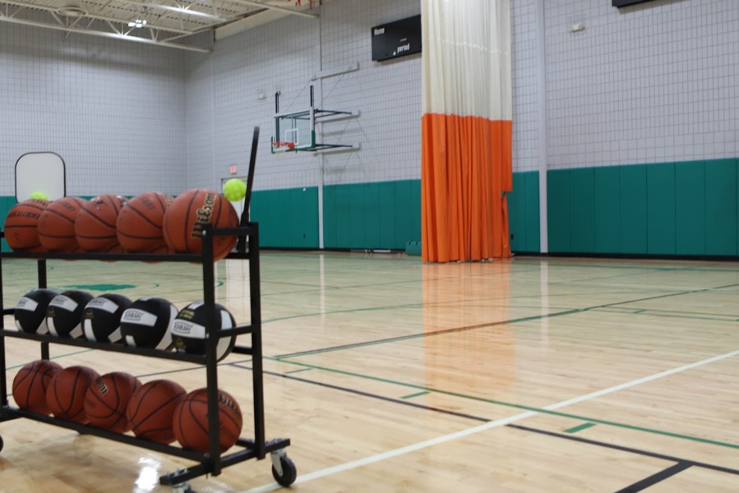 Shelby Township Senior Center pickleball courts