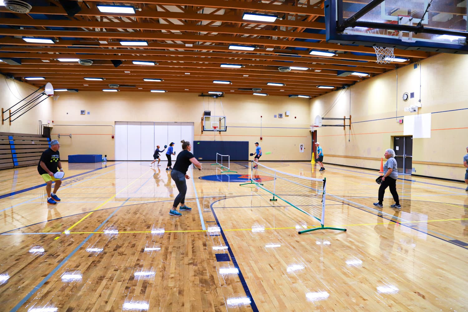 RACC Gym pickleball courts