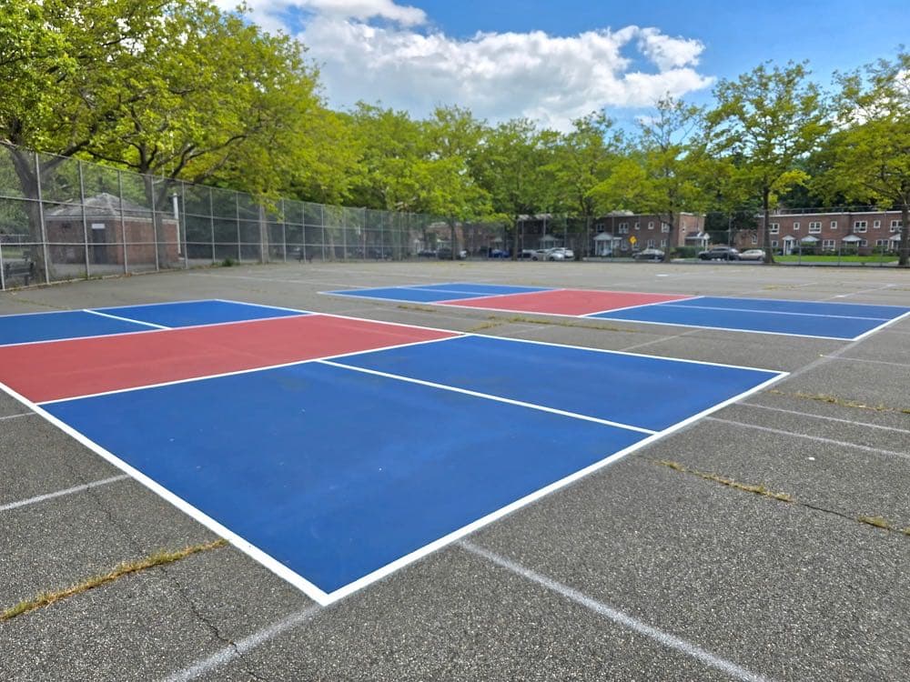 Holy Cow Playground pickleball courts
