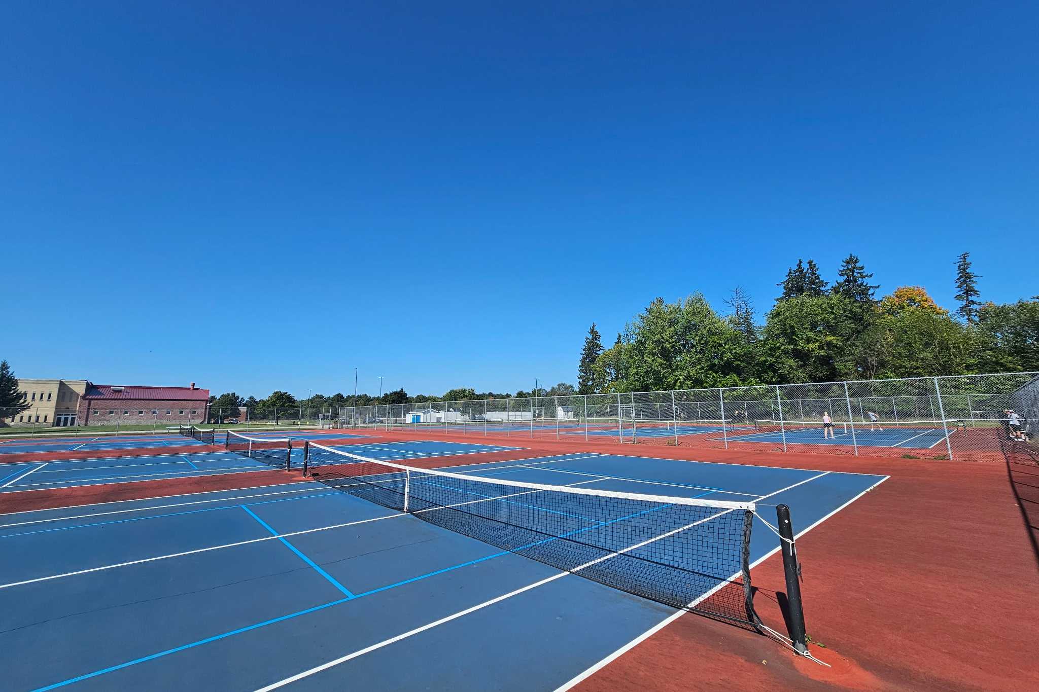 Waupaca High School pickleball courts