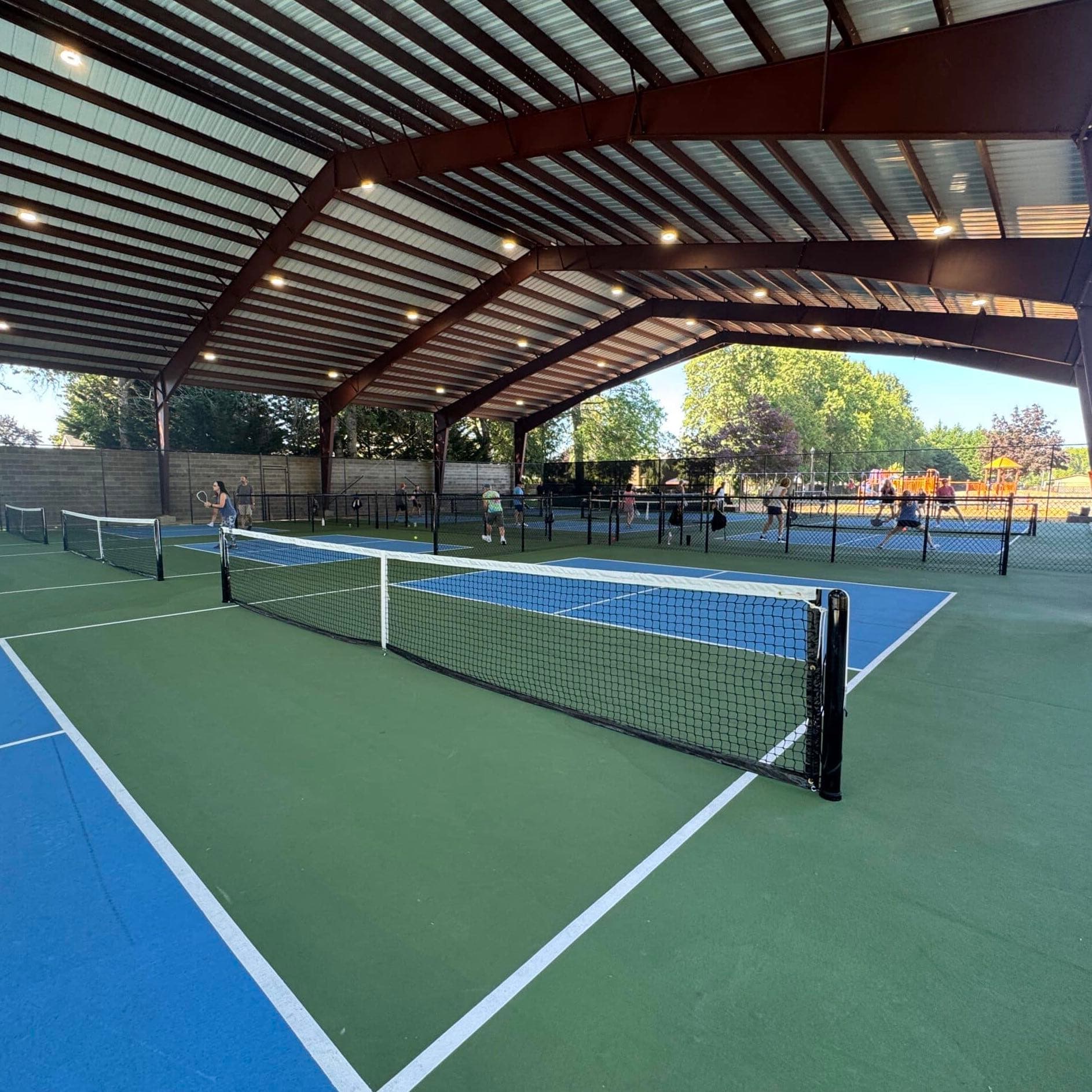 Kiwanis Park pickleball courts