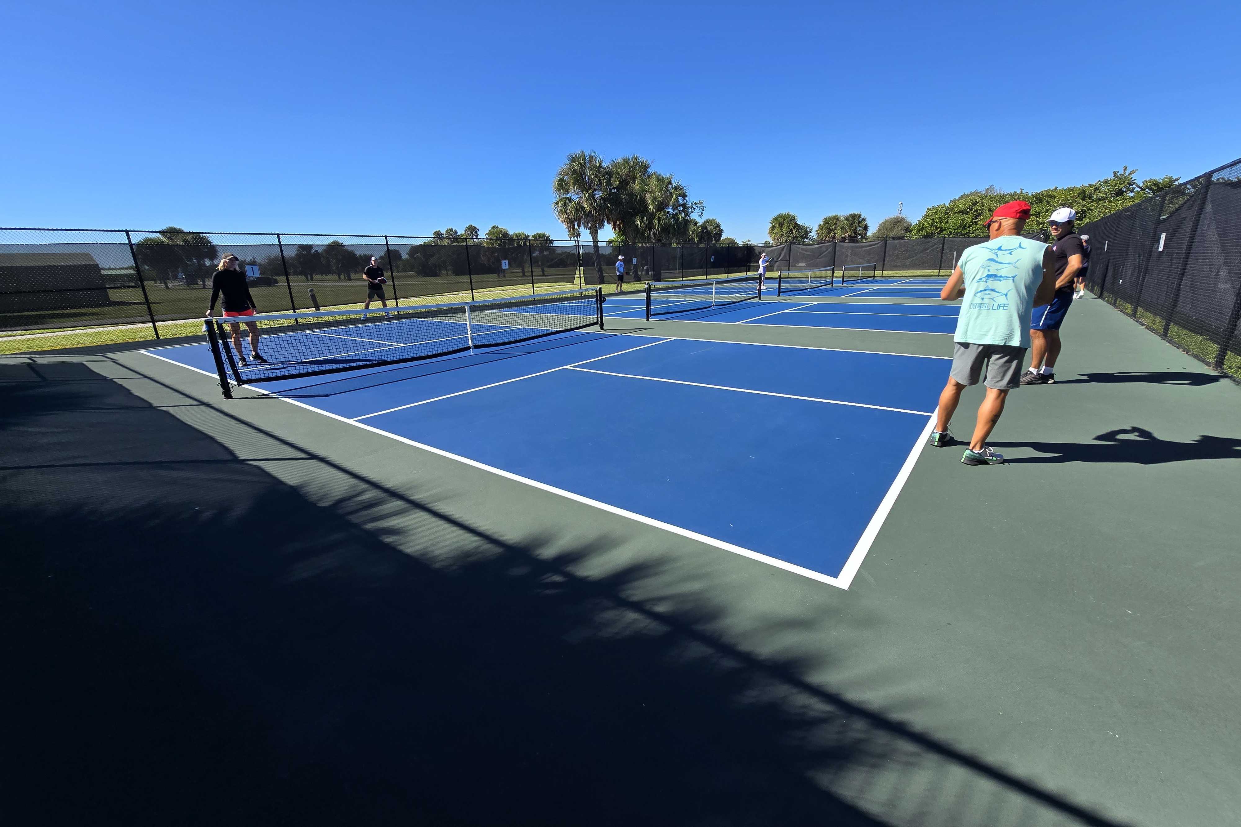 South Beach Community Center pickleball courts