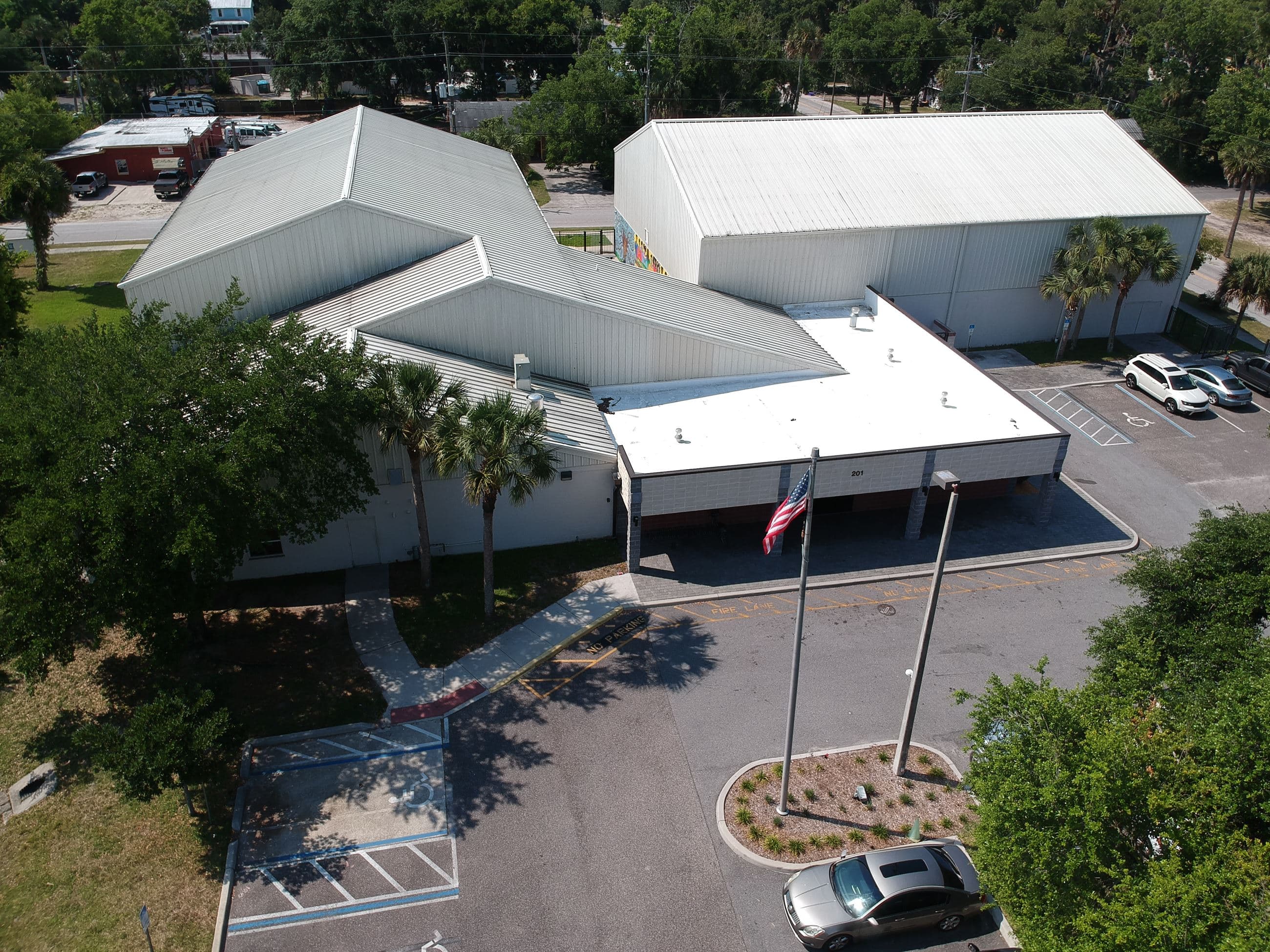 Babe James Community Center pickleball courts