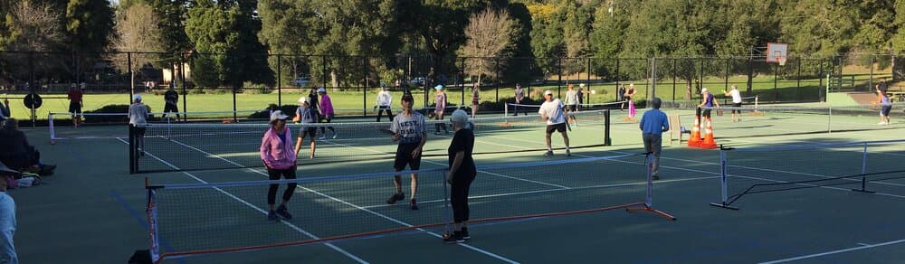 Portola Valley Town Courts pickleball courts