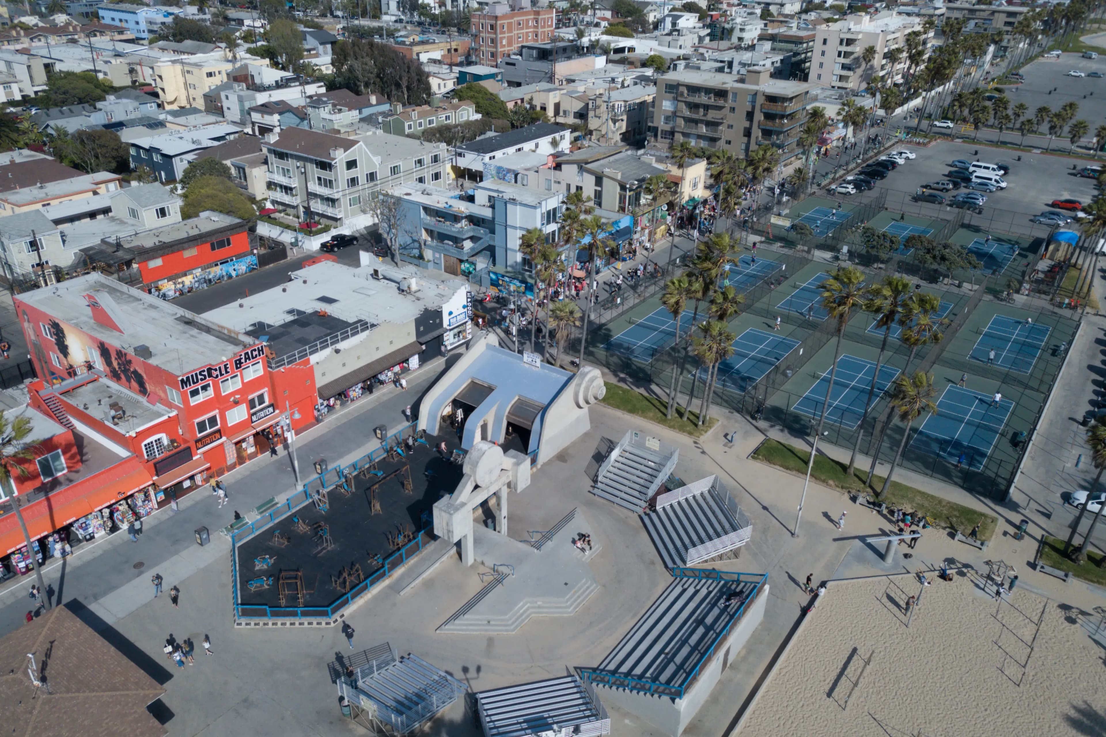 Venice Beach Recreation Center pickleball courts