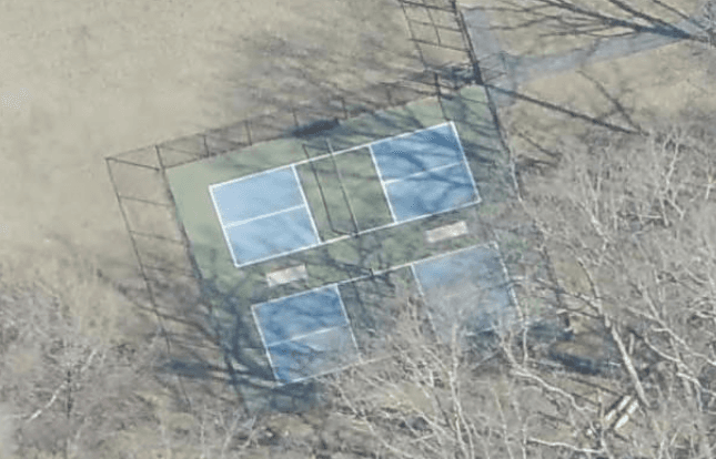 Memorial Beach Park pickleball courts