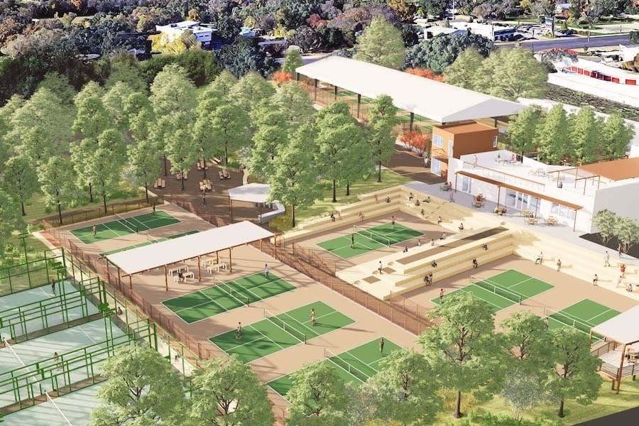 RUSH pickleball courts