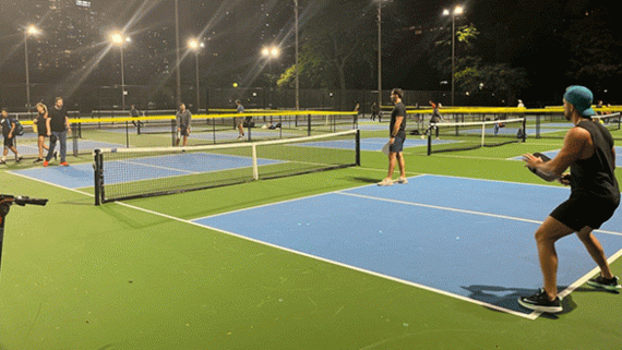 Grand Crossing Park pickleball courts
