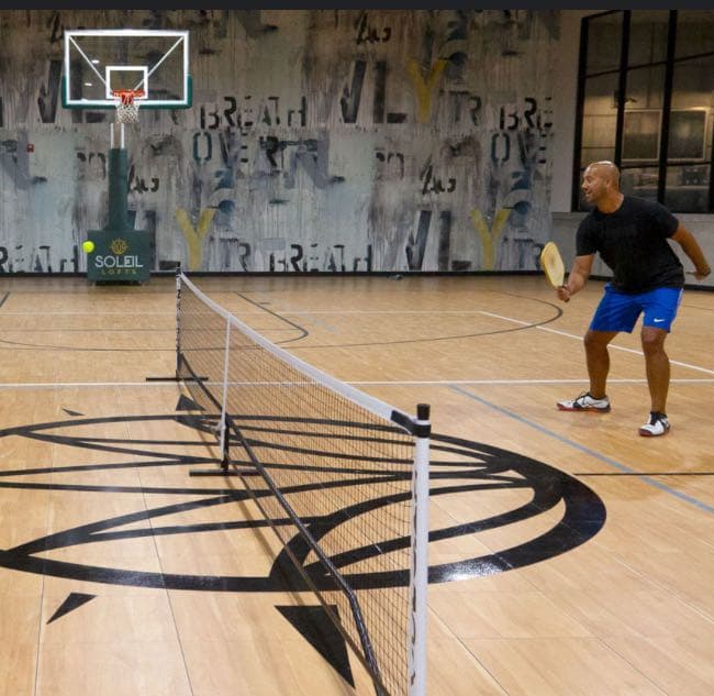 Crosspointe Church pickleball courts