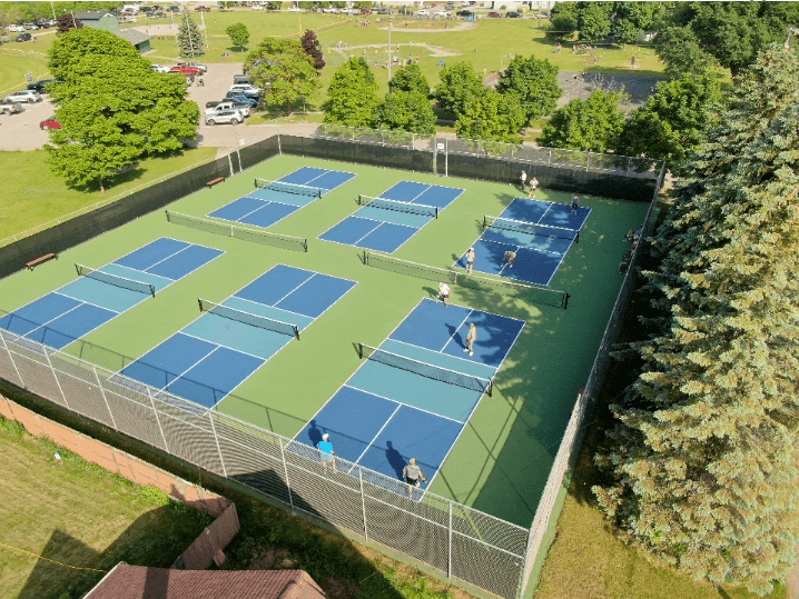 McRae Park pickleball courts