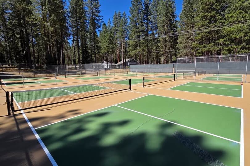 Graeagle Tennis & Pickleball Club pickleball courts