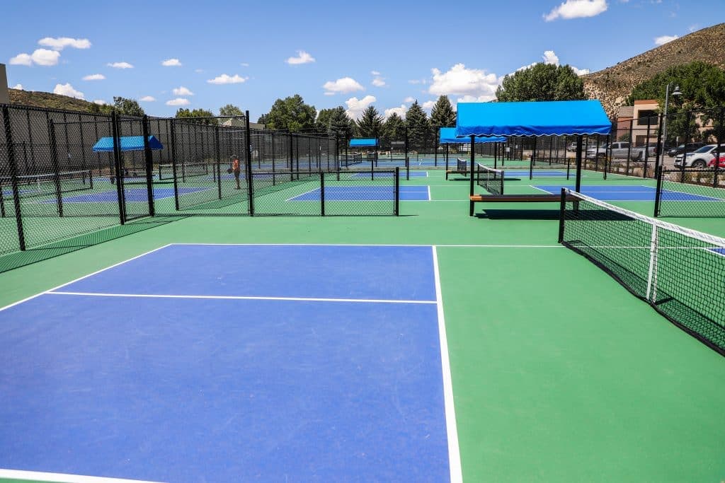 Avon tennis and pickleball pickleball courts