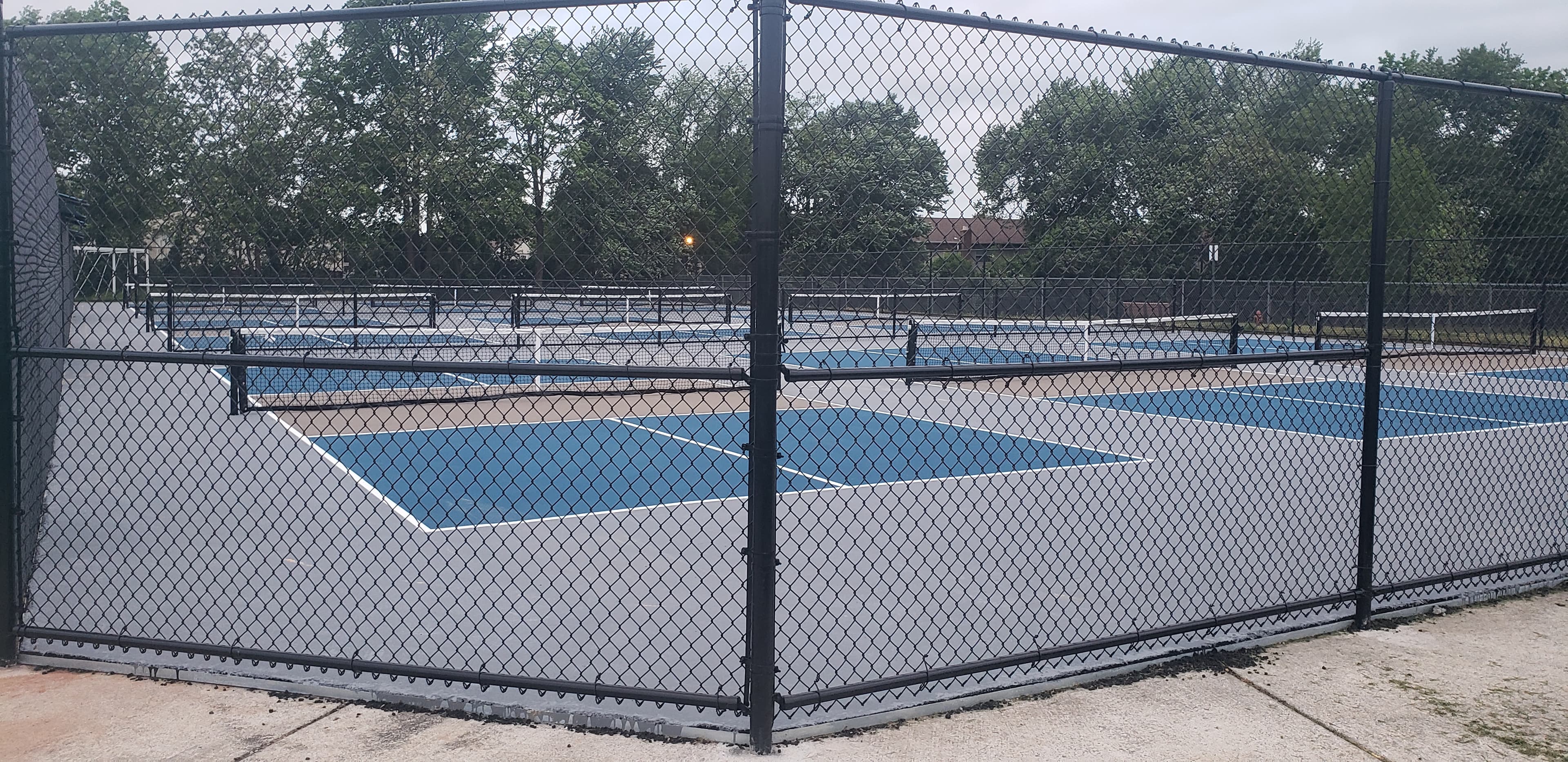 New Street Park pickleball courts