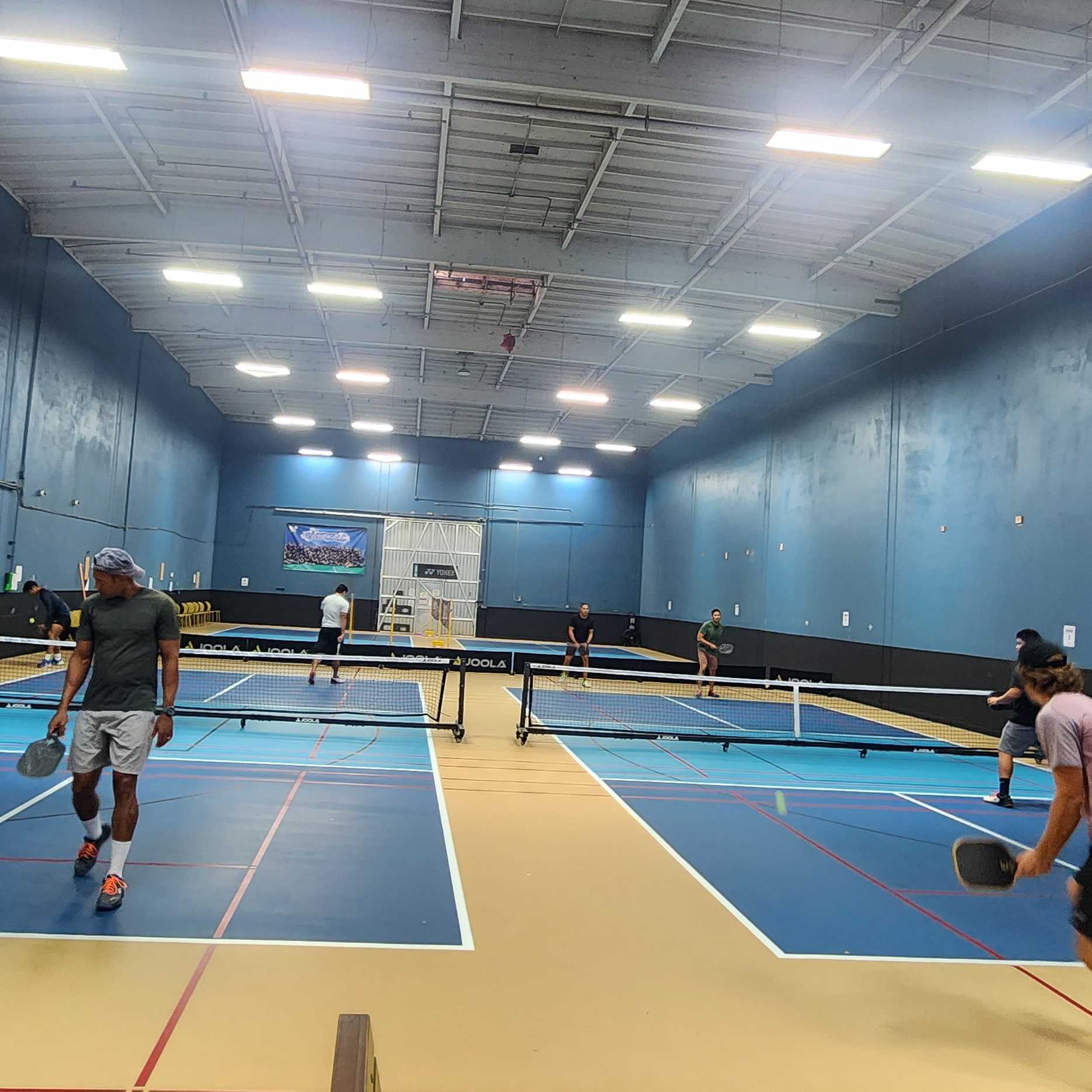 Pickleball Badminton Center pickleball courts
