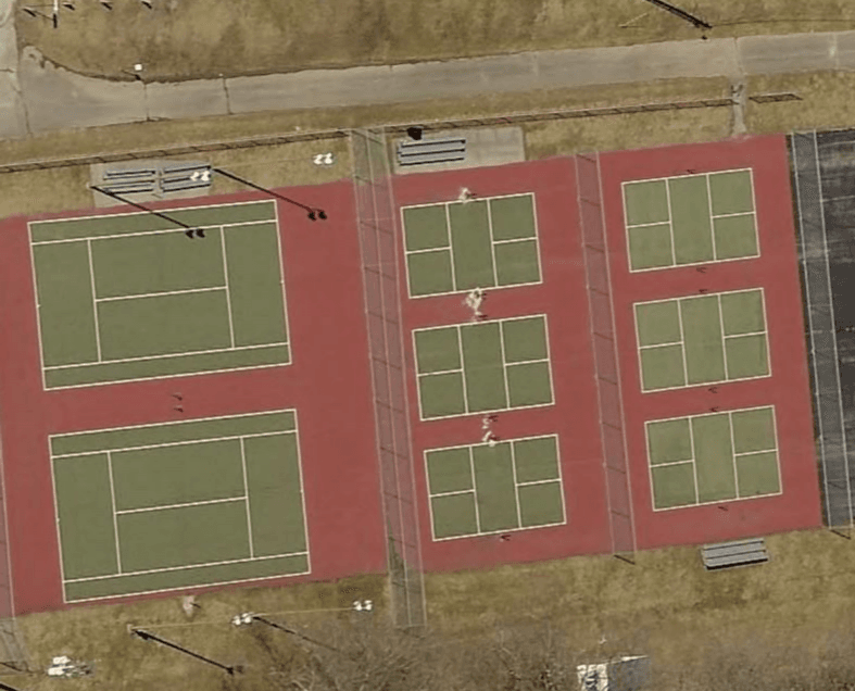 Aumiller Park pickleball courts