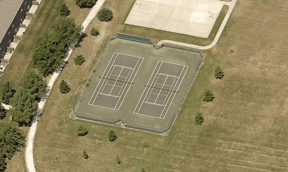 Rock Quarry Park pickleball courts