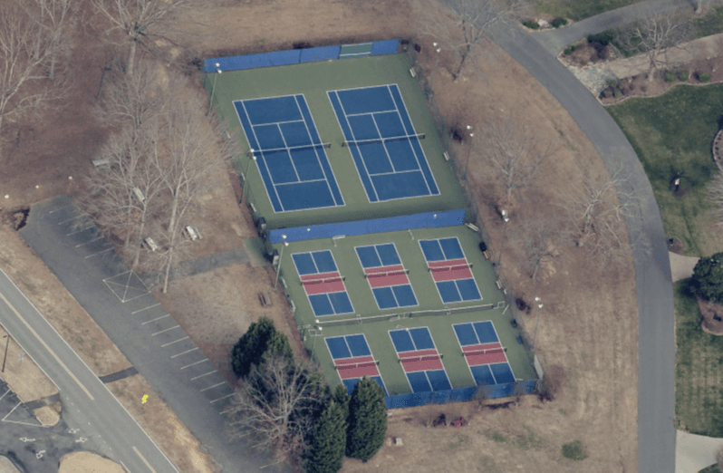 Cowan's Ford Golf Club pickleball courts