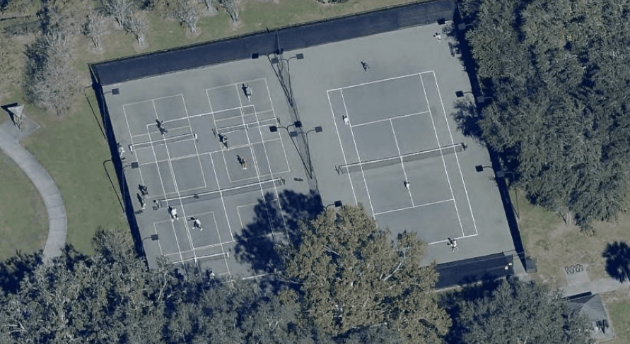 Minnehaha Park pickleball courts
