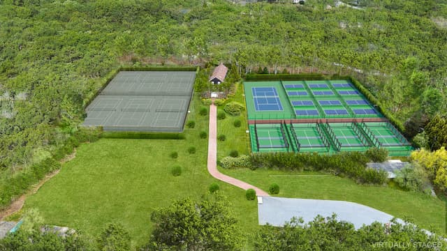 The Racquet Lounge pickleball courts
