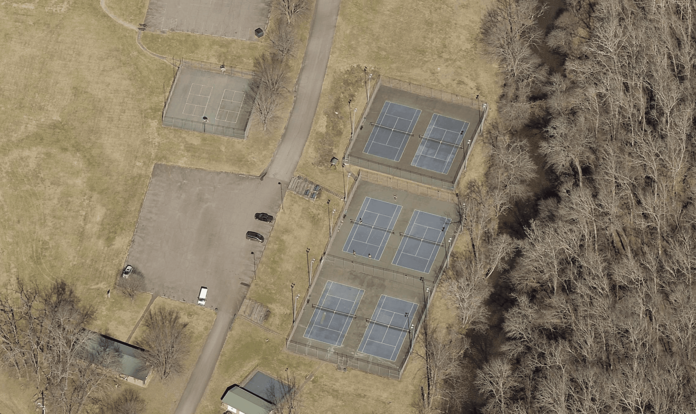 Robert C Carpenter Community Center pickleball courts
