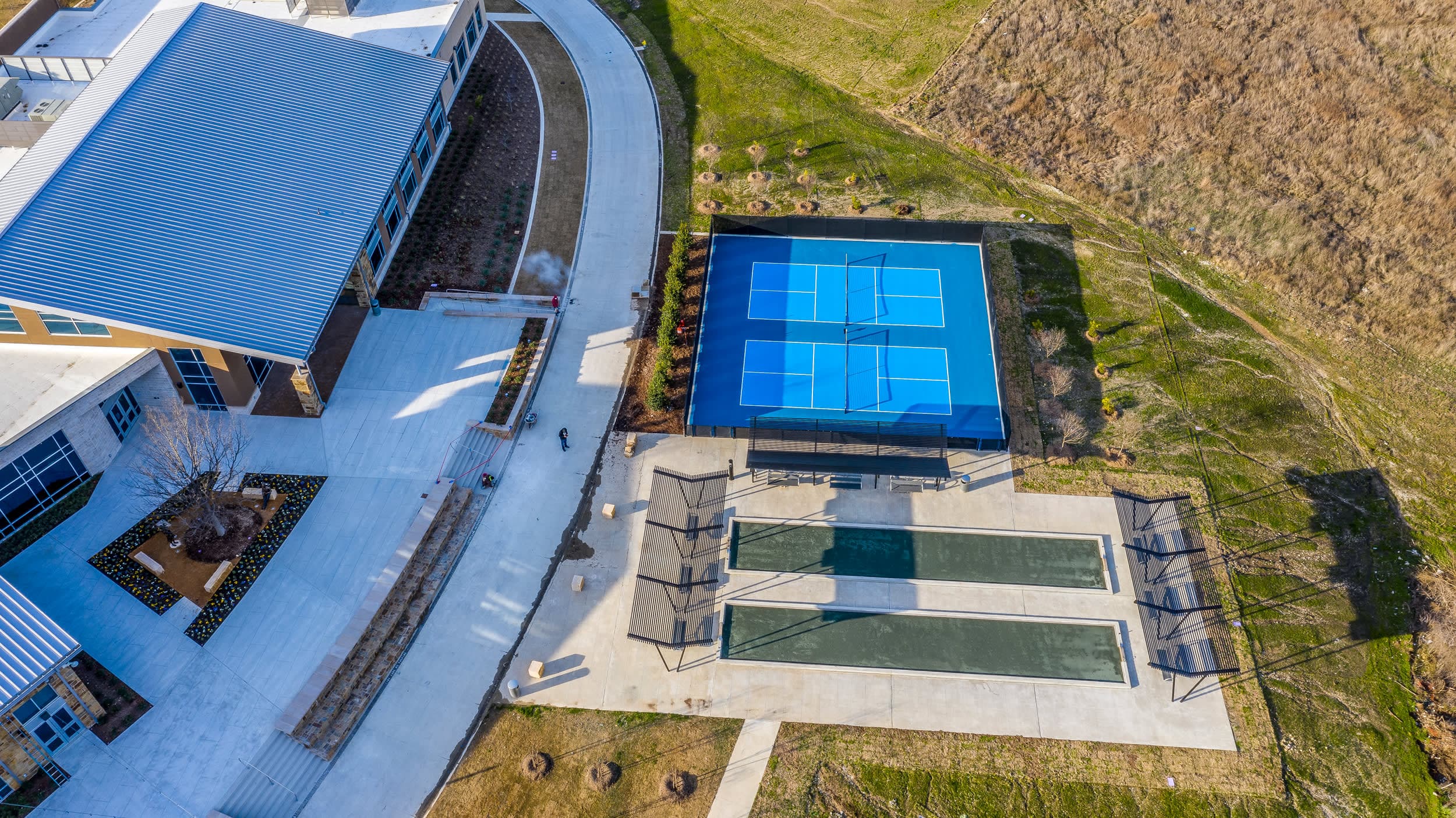 The Grove at Frisco Commons pickleball courts