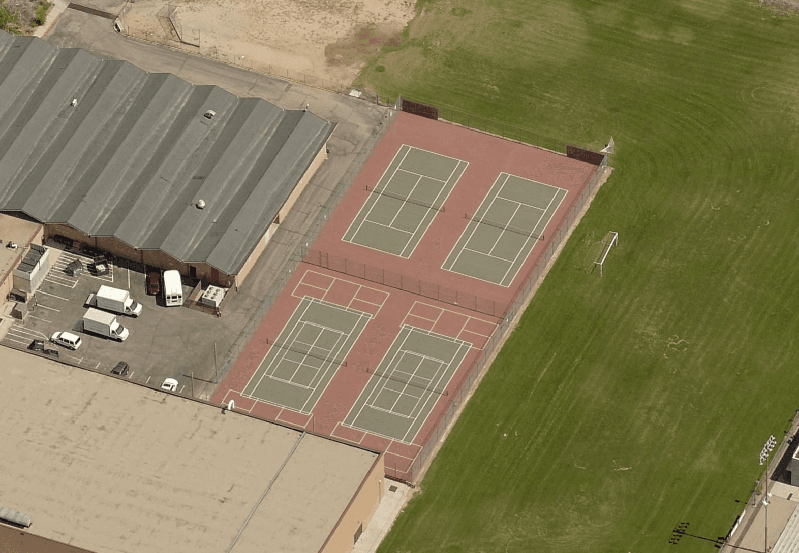 Roy J. Wasson Academic Campus pickleball courts