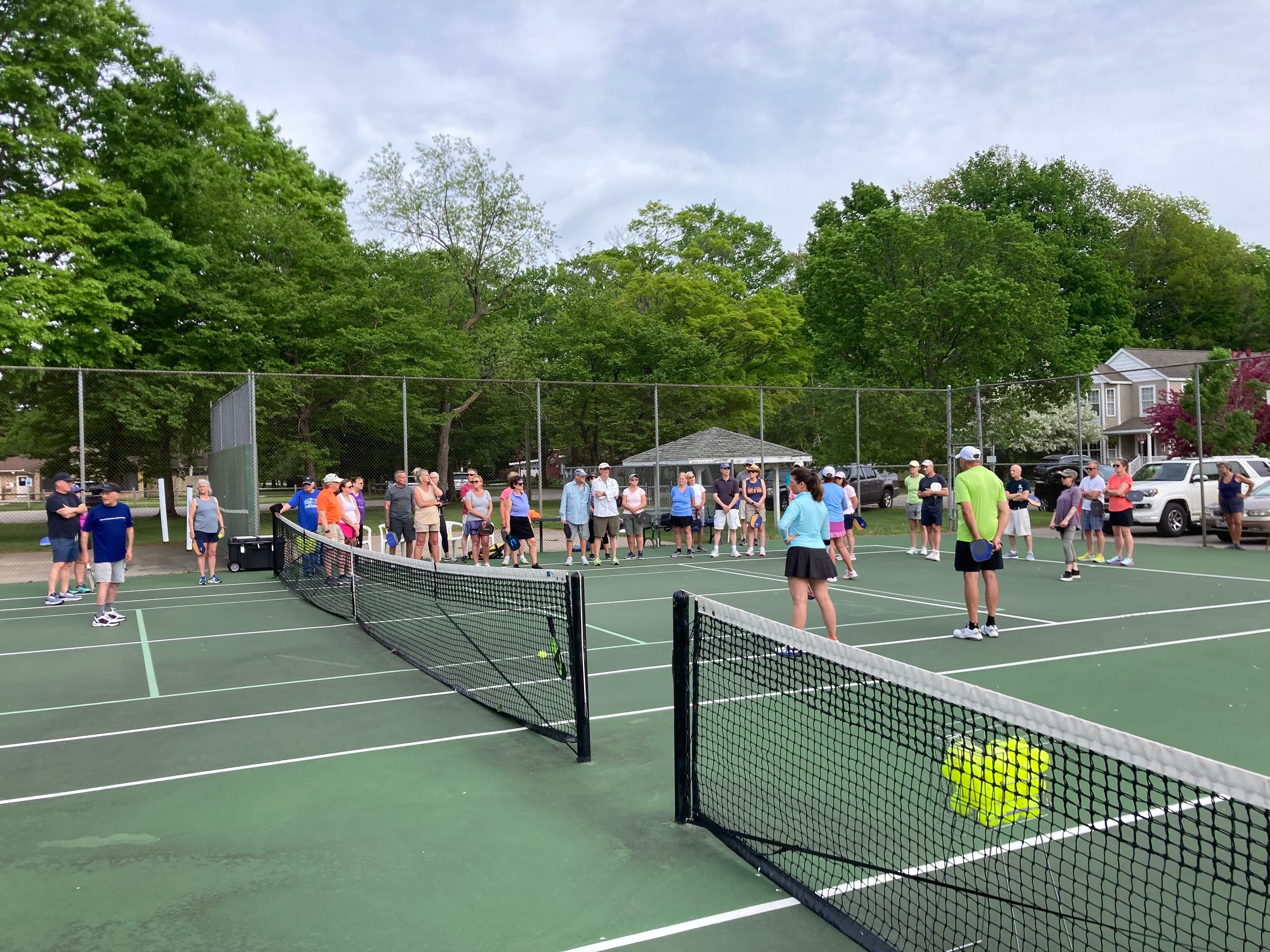 City Of Charlevoix - Elm St Tennis Courts pickleball courts