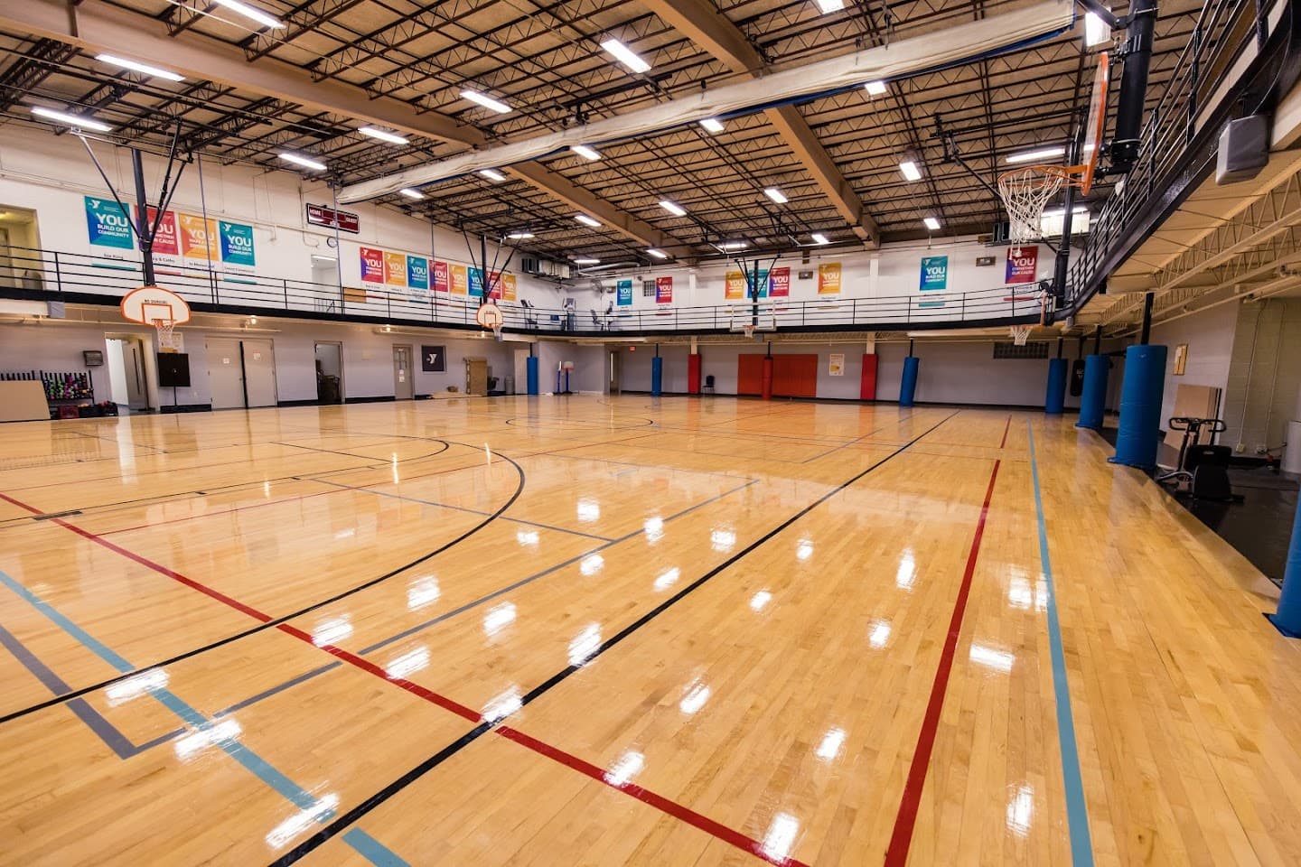 Mid-County Family YMCA pickleball courts