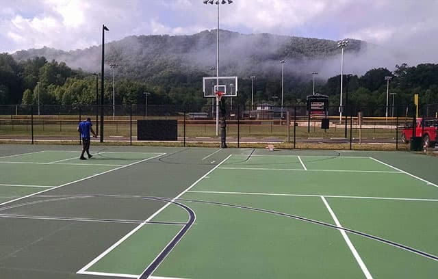Parker Meadows Complex pickleball courts