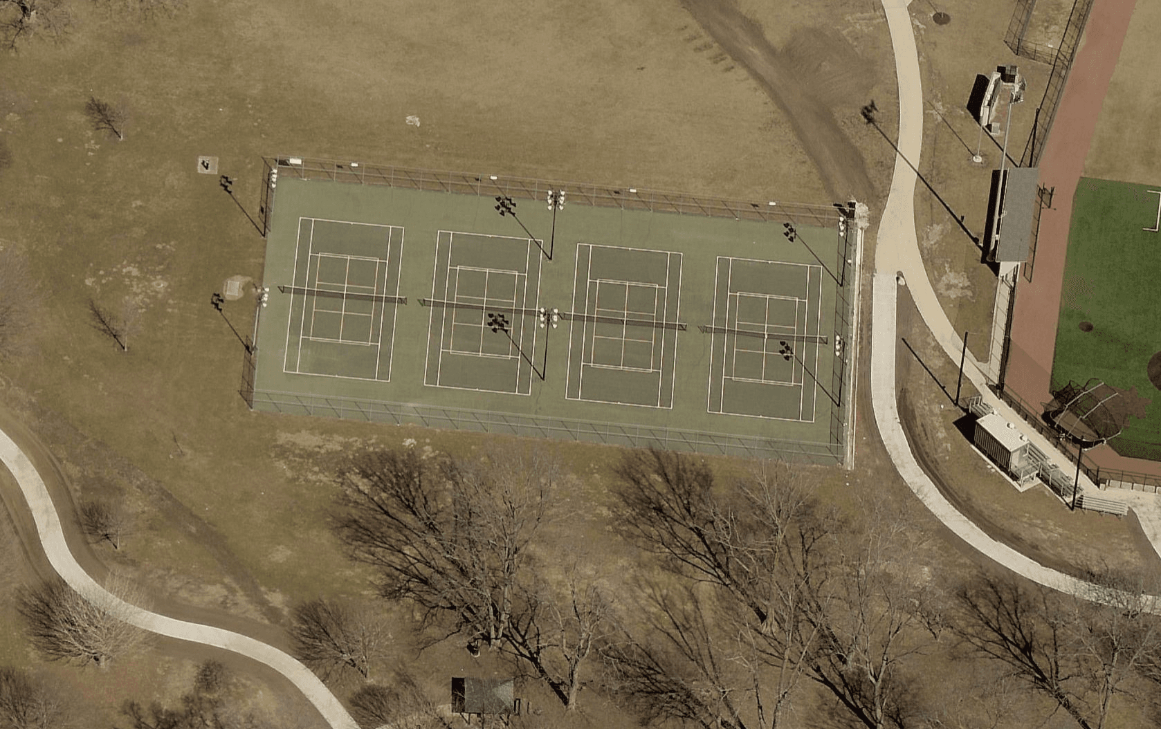 Spalding Park pickleball courts