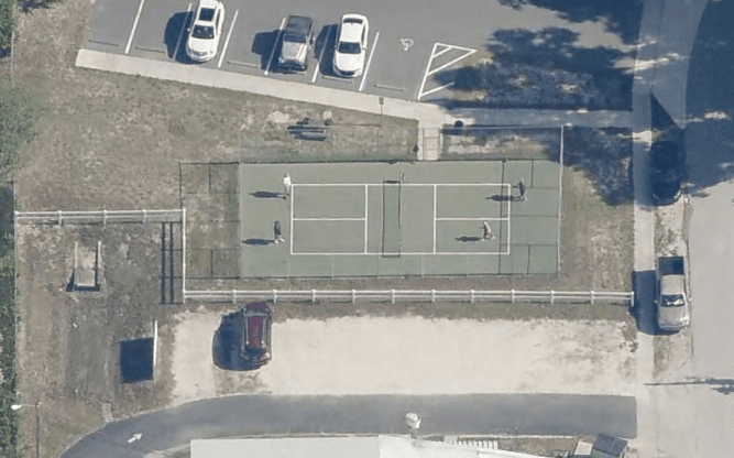 Ernie Mills Park pickleball courts
