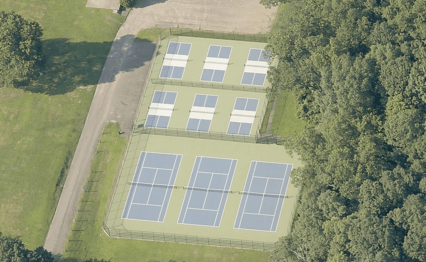 Cheshire Park pickleball courts