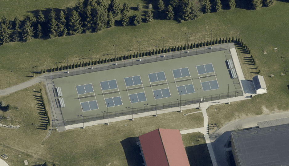 Greece Department of Parks and Recreation pickleball courts