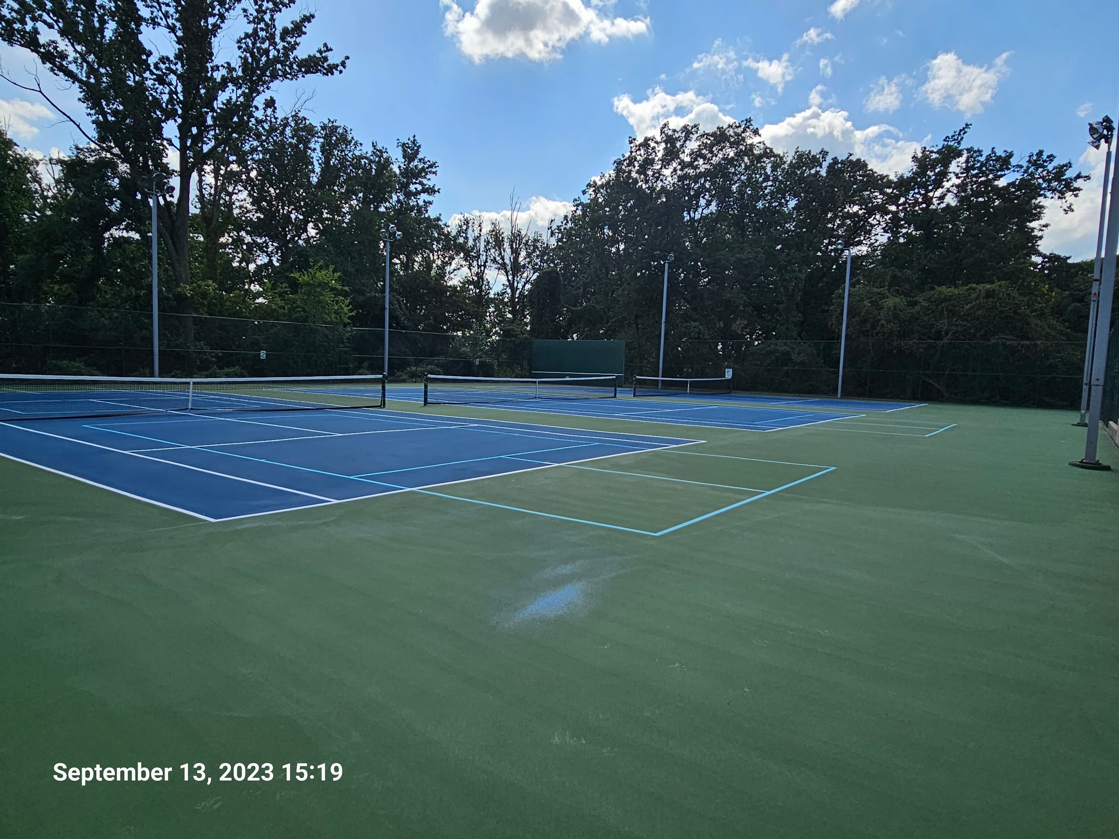 Fort Scott Park pickleball courts