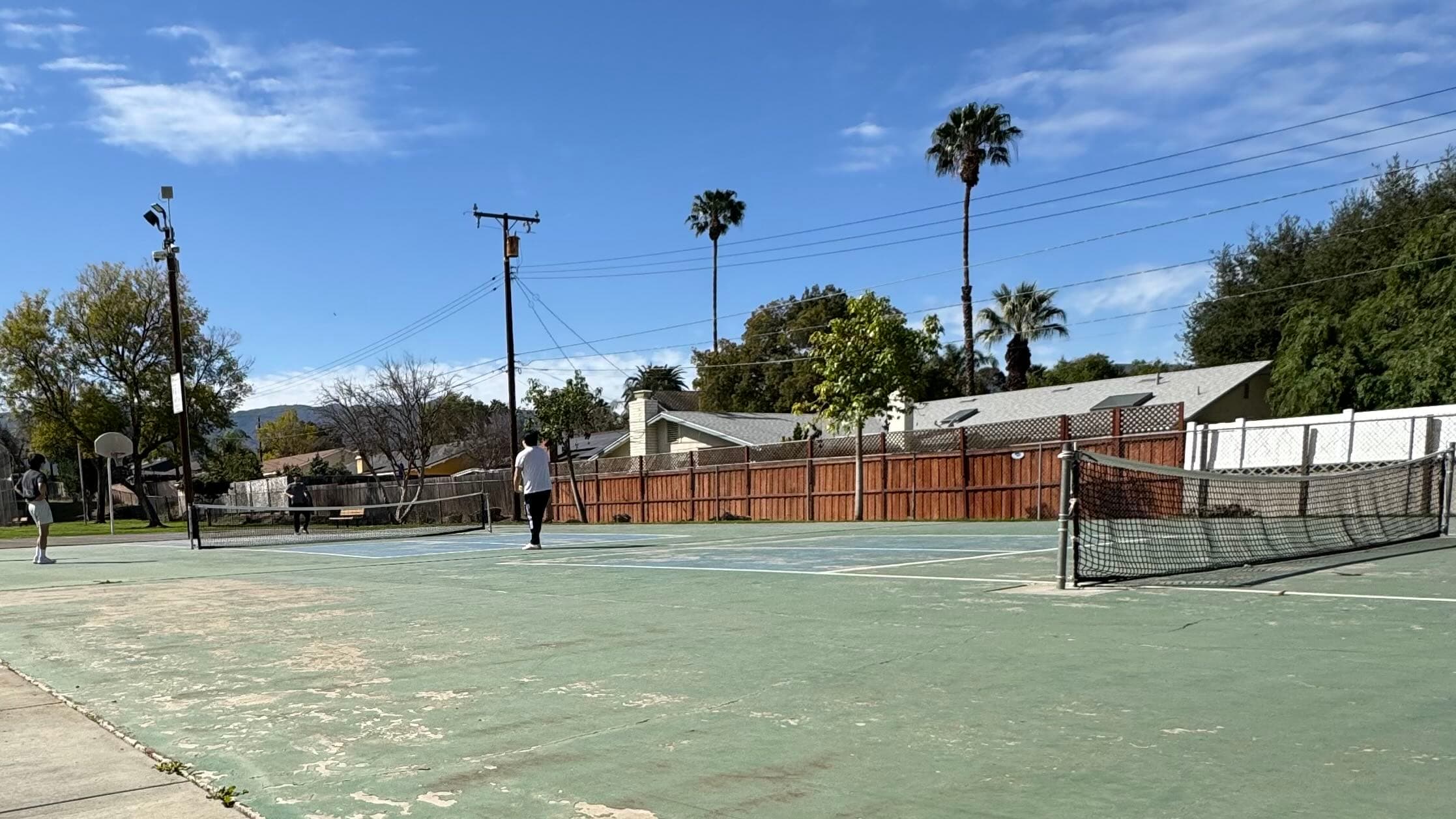 Husted Park pickleball courts