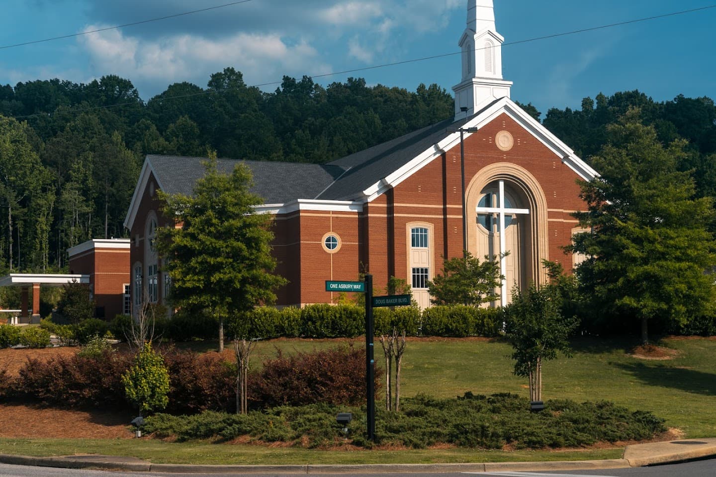 Asbury United Methodist Church pickleball courts