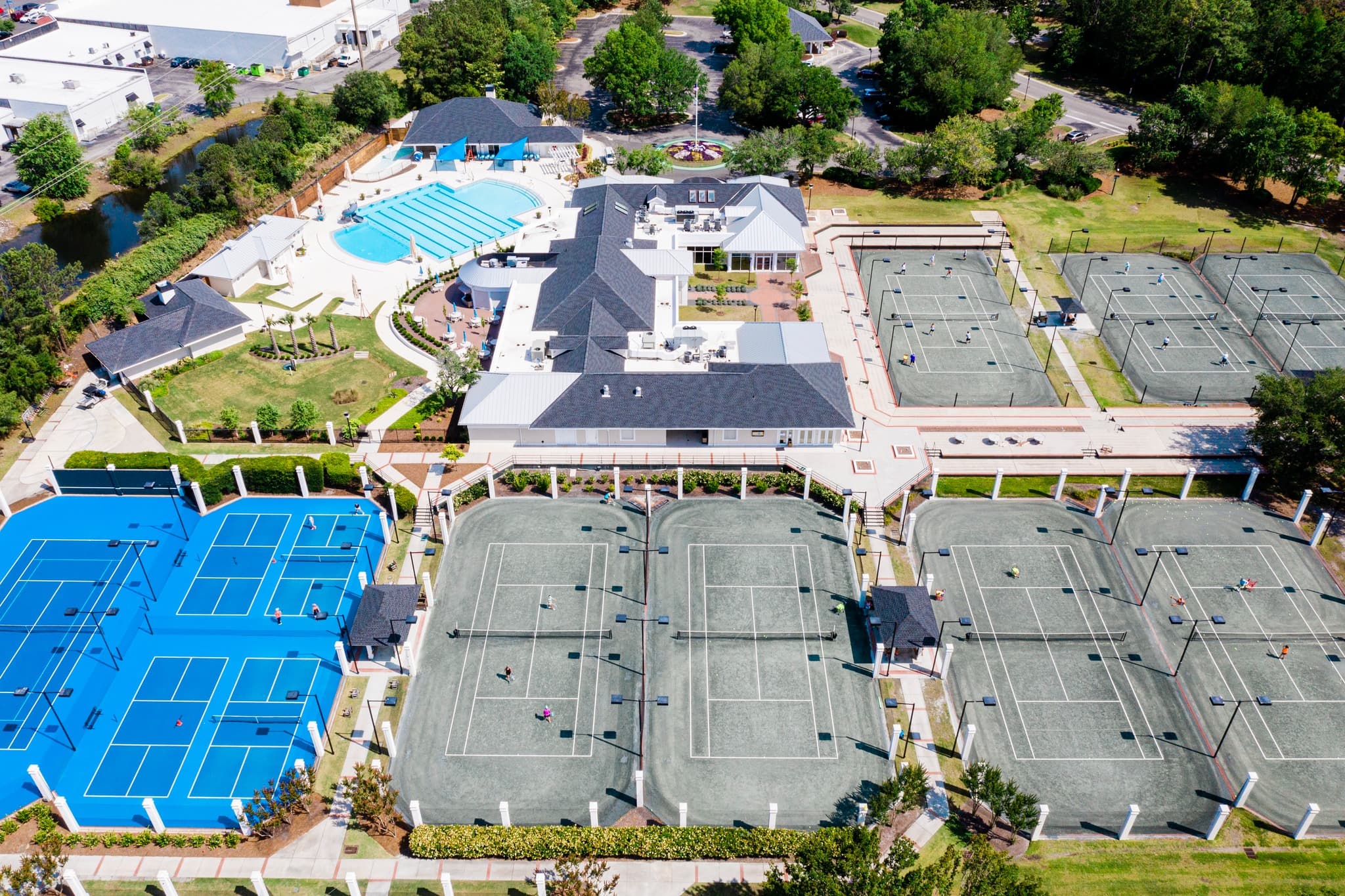 Country Club of Landfall pickleball courts